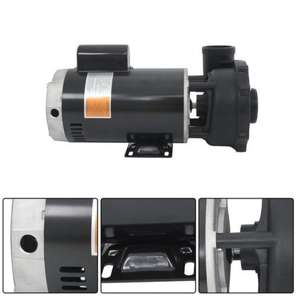 5HP Spa Pump 230V Two-Speed Spa Pump System 3722021-1D 56Y-Frame Black