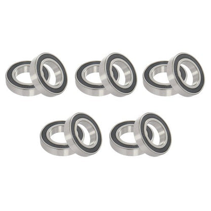 10 Pcs R24-2RS 1-1/2×2-5/8×9/16" Double Rubber Seal Deep Groove Ball Bearing
