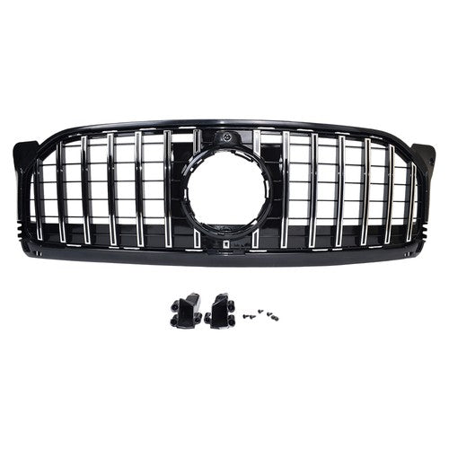 For Mercedes X247 W247 GLB GLB250 2020-2023 Chrome GT Style Grill Front Grille