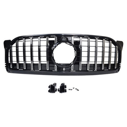 For Mercedes X247 W247 GLB GLB250 2020-2023 Chrome GT Style Grill Front Grille