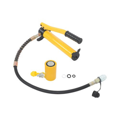 10T Mini Hydraulic Cylinder Jack Porta Power Ram 2" Stroke For Machinery