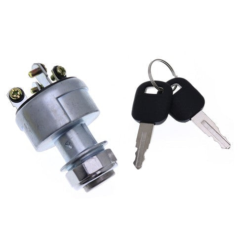 Ignition Switch W/2 Keys 4 Terminal Fits Caterpillar D250E D300E D350E D400E