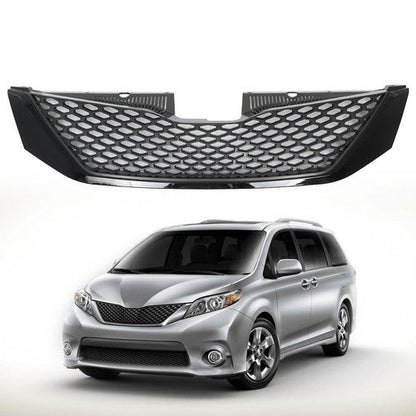 Suitable For Toyota Sienna 2011-2017 Front Bumper Upper Grille Assembly Plastic