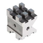 Multi-Use V-Block and Clamp Hardened Steel 2-3/8" x 2-3/4" x 2" Set