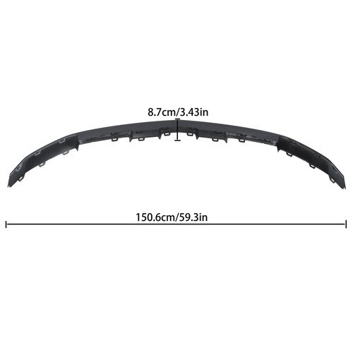 Front Black Lower Bumper Valance Trim Fits For Chevy Trailblazer 2024 2025 New