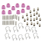 60pcs Plasma Cutter Torch Consumables Kit for SG-55, AG-60, WSD-60 CUT50 60Amp