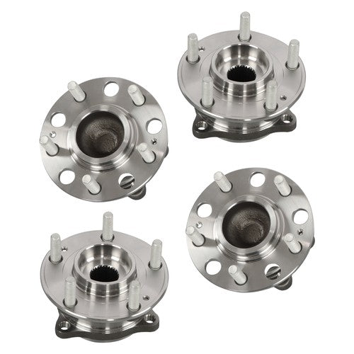 4pc Front Rear Wheel Bearing & Hub Assembly For Hyundai Sonata Tucson Kia Optima