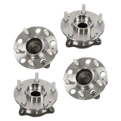 4pc Front Rear Wheel Bearing & Hub Assembly For Hyundai Sonata Tucson Kia Optima