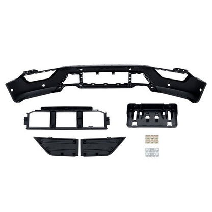 Durable Front Chrome Bumper Grille License Plate 5PCS For Ford F150 2021-2023