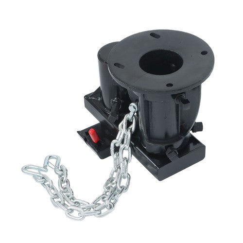 C5G X 12''-16 Fifth Wheel to Gooseneck Adapter With 7-1/2" Offset For Rv Trailer