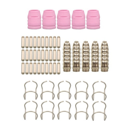 Plasma Cutter Torch Consumables KIT TIPS CUT50 60Amp 80pcs SG-55 AG-60 WSD-60