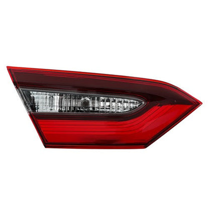 Driver/Left For Toyota Camry 2021-2023 Halogen Type Tail Light Clear & Red Inner