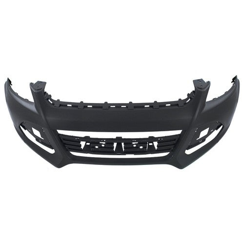 Front Bumper Cover Fascia Fit For 2013-2016 Ford Escape Black Plastic