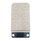 Multi-Position Magnetic 6 Position Magnetic Stirrer 50-1200RPM 6x500ml