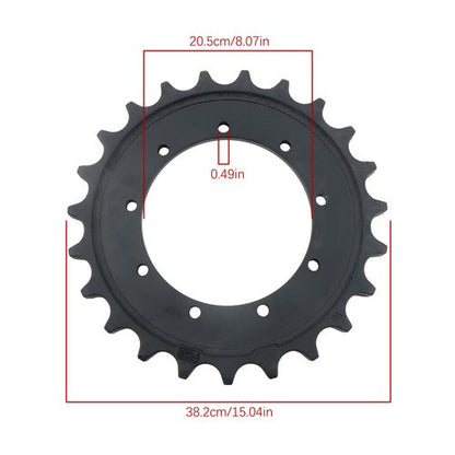 RD118-14433 Drive Sprocket for Kubota KX040-4 KX121-3 KX121-3ST
