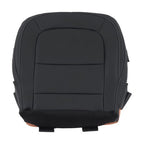 Leather Black For Chevy Colorado Canyon 2015-2022 Driver Side Bottom Seat Cover