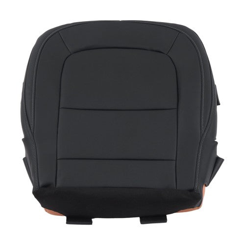 Leather Black For Chevy Colorado Canyon 2015-2022 Driver Side Bottom Seat Cover