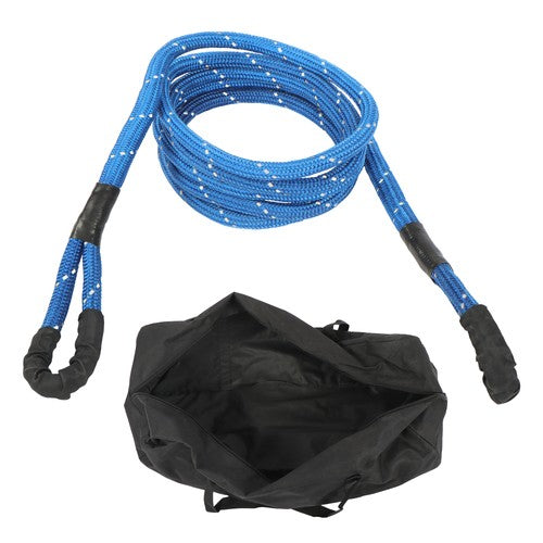 30000 LBS Blue Recovery Power Tow Rope 7/8" x 30' Energy Truck Tow Snatch Strap