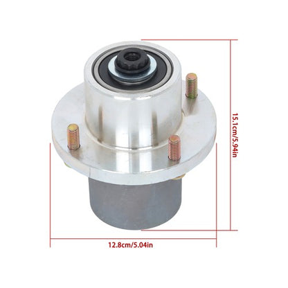 125981 605380 3pcs Blade Spindle For Hustler Fastrak Raptor SDX SD 48" 54" 60"