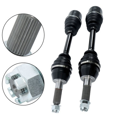Rear Left & Right CV Joint Axle For Polaris 1332421 1332511 1332654 1332935 2Pcs