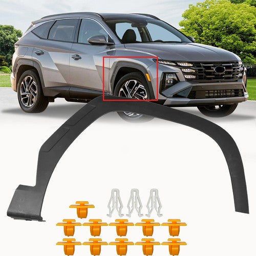 87712CW000CA Fender Wheel Molding Passenger Side for Hyundai Tucson 2022 2024