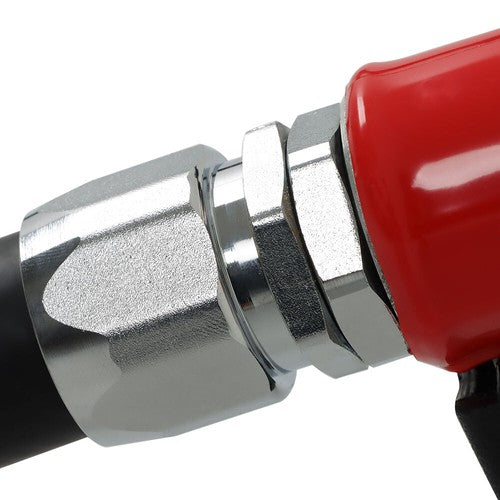 1" x 33' Retractable Swivel Rewind W/Auto Fueling Gun Diesel Hose Reel For Truck