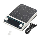 4 Position Magnetic Stirrer with Speed 50-1200RPM Capacity 500ml*4