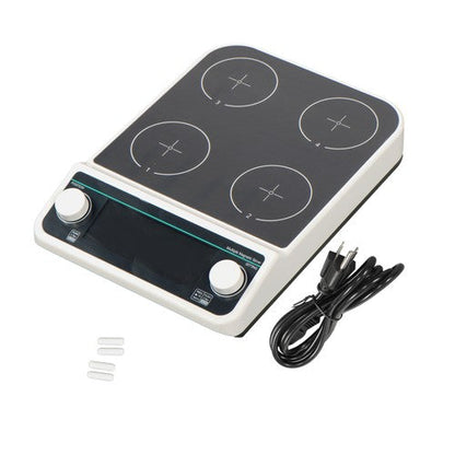 4 Position Magnetic Stirrer with Speed 50-1200RPM Capacity 500ml*4