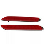 Red Rear Bumper Reflector LED Stop Brake Light for Toyota RAV4 2019-2023 2x