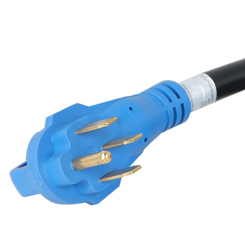 50 Amp 30ft Generator Extension Cord & Power Inlet Box Power Combo Kit