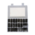 1590 pcs M3 Screw Kit with Hex Button and Socket Head Bolts, Nuts, and Washers