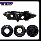 For 2015-2017 Toyota Camry LE SE Left+Right Halogen Headlamp Black Headlight Set