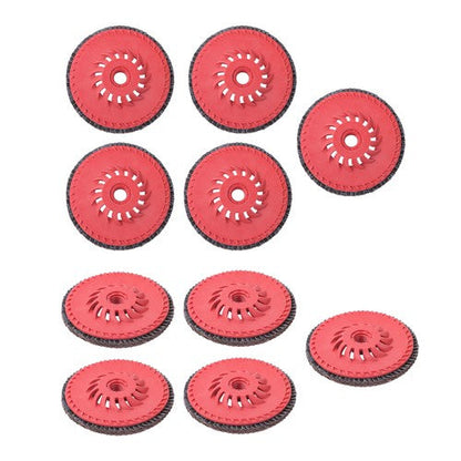 4-1/2" x 7/8" Ceramic Grinding Wheel Type 29 Flap Discs 10 Pack 60 Grit