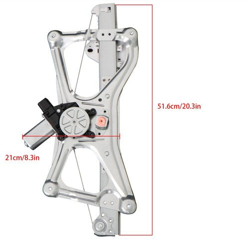 For Honda Civic 2006 07-10 2011 Front Left Side Power Window Regulator w/ Motor