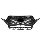 For Ford Explorer 2020-2022 Replacement Front Upper Grille Grill Gloss Black ABS