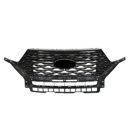 For Ford Explorer 2020-2022 Replacement Front Upper Grille Grill Gloss Black ABS