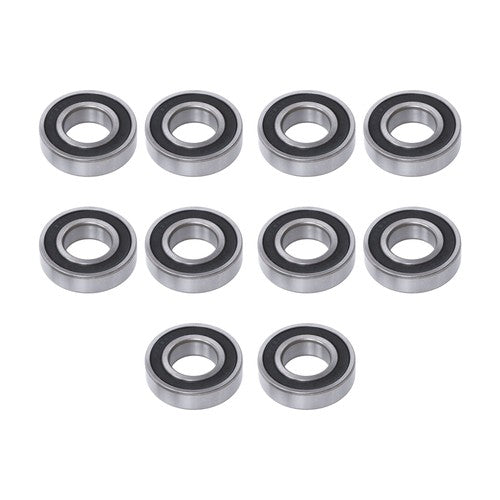 10× 6206-2RS 30mm×62mm×16mm Double Rubber Seals Deep Groove Ball Bearing