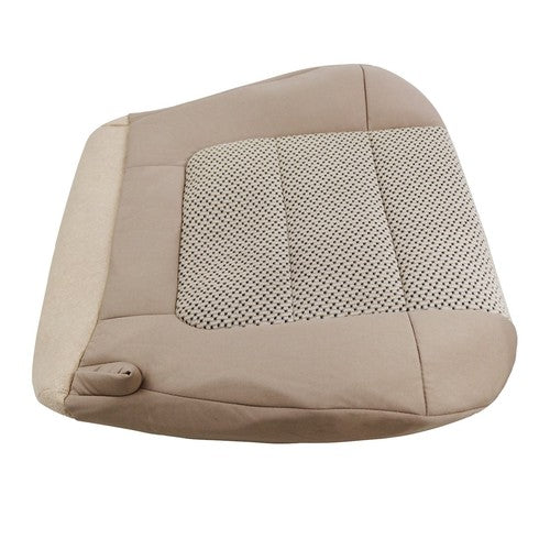 Brown Two-Tone/Fabric Driver Bottom Seat Cover Suit For Ford F150 XLT 2000-2003