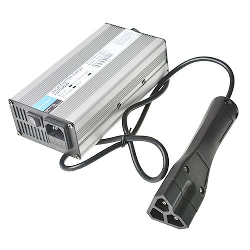 For EZGO RXV Golf Cart 48 Volt Battery Charger with 3-pin Triangular Plug New