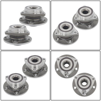 2Pc Front or Rear Wheel Hubs Bearing Assembly For Audi A3 Q3 S3 VW Jetta Golf