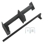 2Steps Boat Trailer Steps with Handrail Boat Trailer Ladder, Boat Trailer Steps