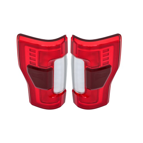 LH+RH Side For Ford F-250 F-350 Super Duty 2017-2019 Tail Light w/Blind Spot LED