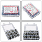 For DIY USE 500 Pcs pop rivets assortment kits 3/32" 1/8" 5/32" 3/16"