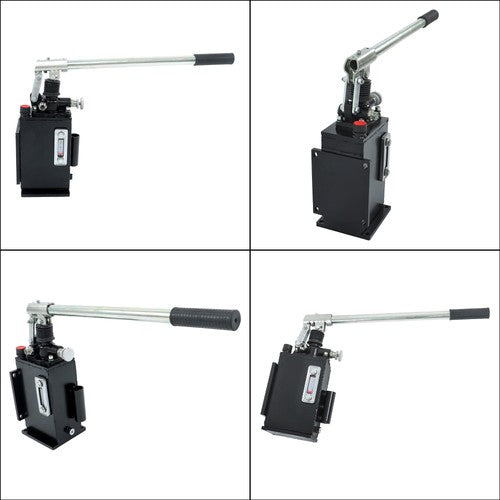 1.5 Cid 3 Qts Hydraulic Piston Hand Pump Single-Acting With Release Knob