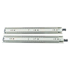 1 Pair Locking Drawer Slides 16 Inch Full Extension & Lock 150 lb Load Capacity