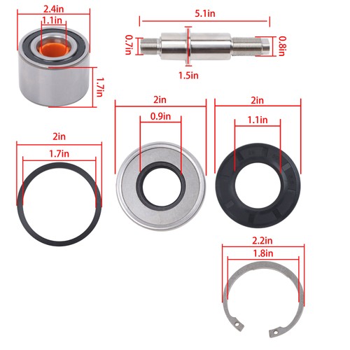 New Rebuild Kit Bearing Seal+Shaft For SEADOO GTX RXP RXT GTX GTR Jet Pump Us