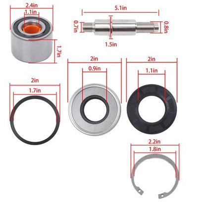 New Rebuild Kit Bearing Seal+Shaft For SEADOO GTX RXP RXT GTX GTR Jet Pump Us