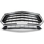 Front Bumper Grille Upper Grill Chrome For Chevy Chevrolet Traverse 2018-2021