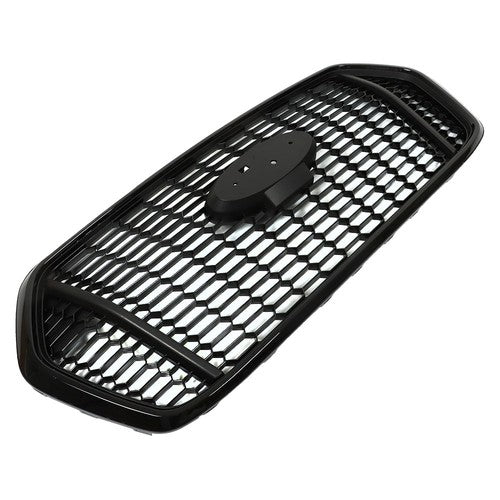 New For Transit T150 T250 T350 2020-2022 Glossy Black Plastic Front Upper Grille