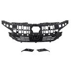Upper Lower Grill W/Molding Fog Lights Set Fit For Honda Civic 20222-2023 Front